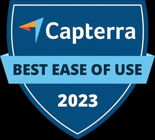 Capterra Best Ease of Use 2023