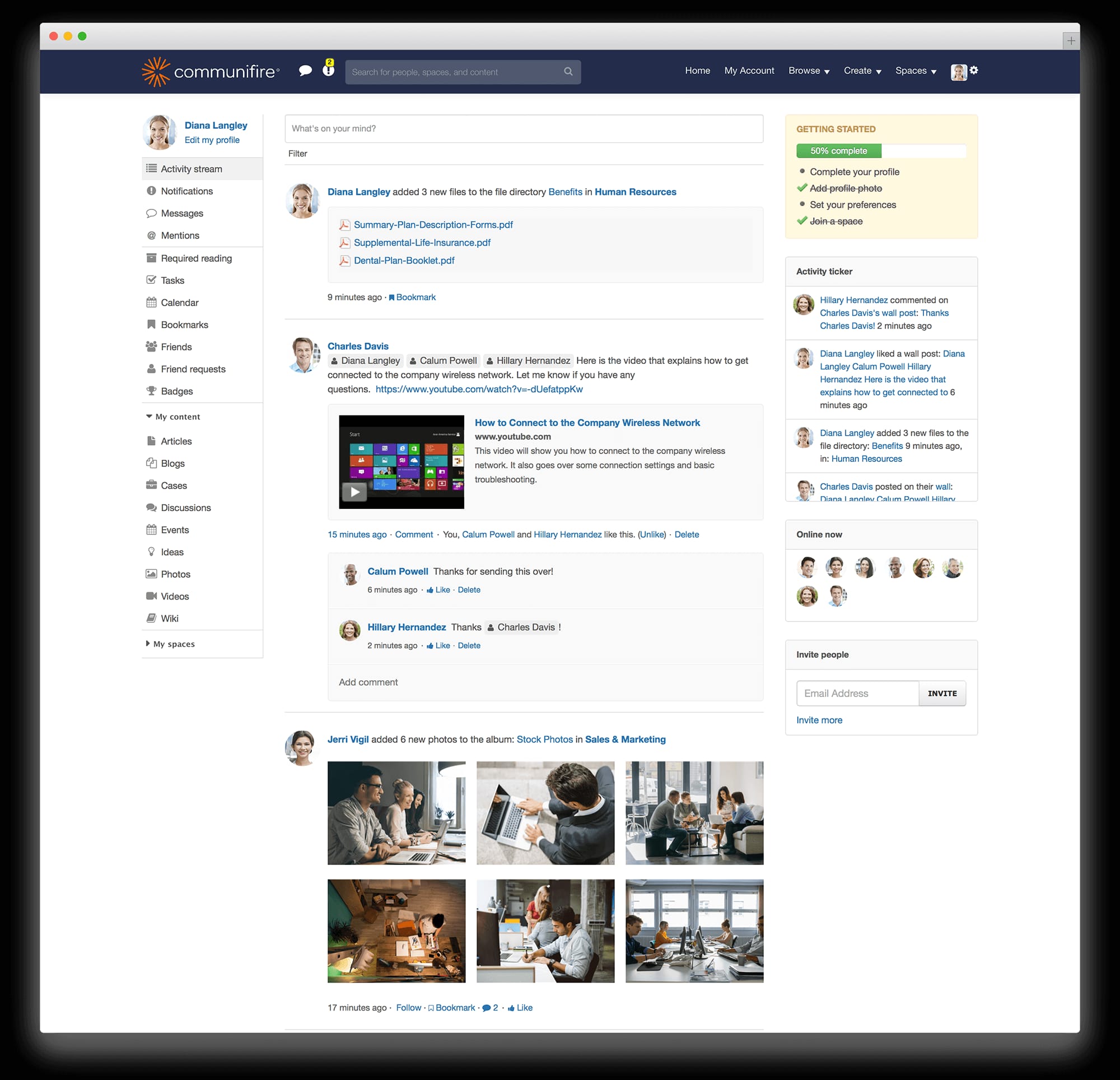 internal communications strategy - social intranet software