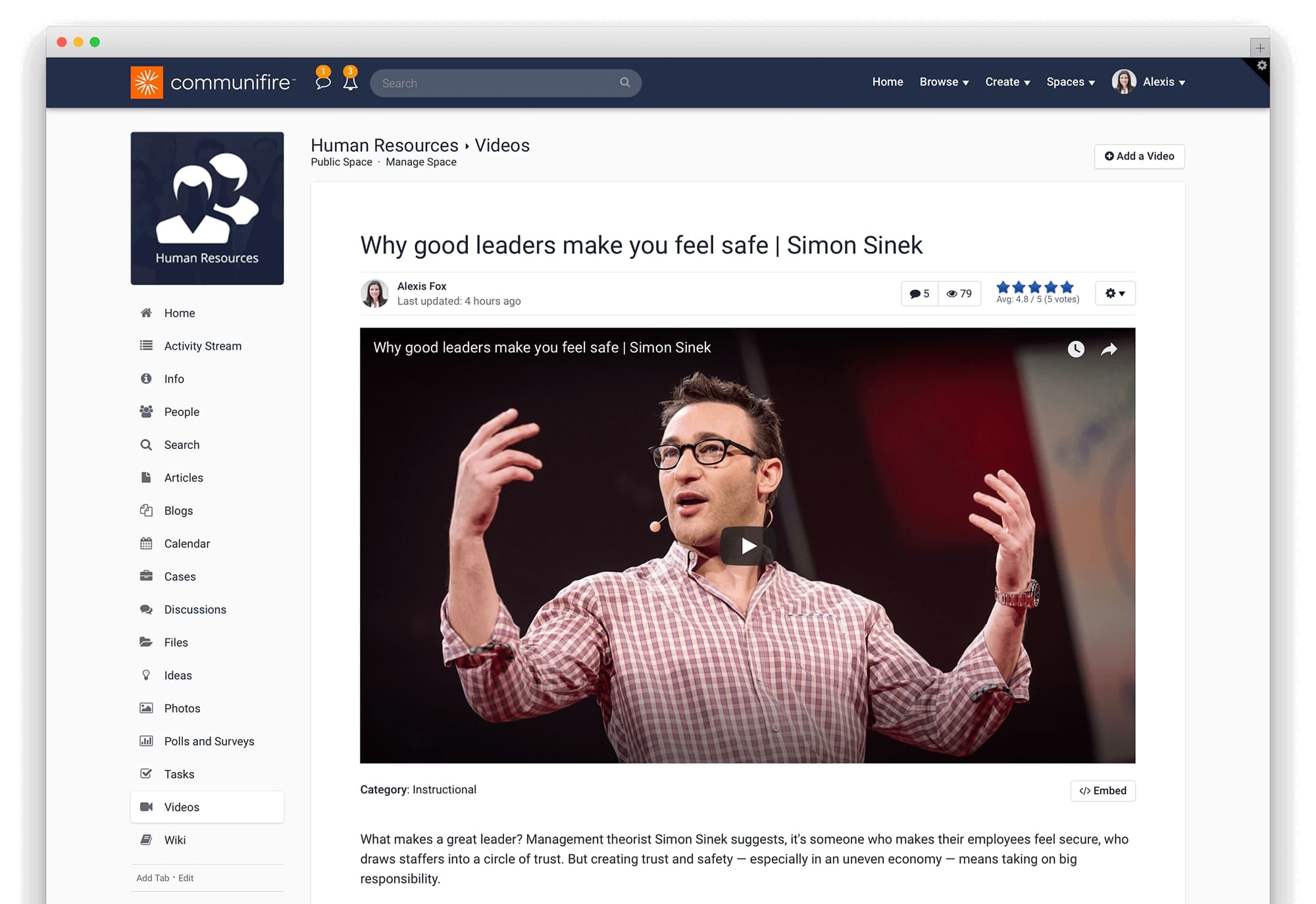effective employee communication at work - social media videos