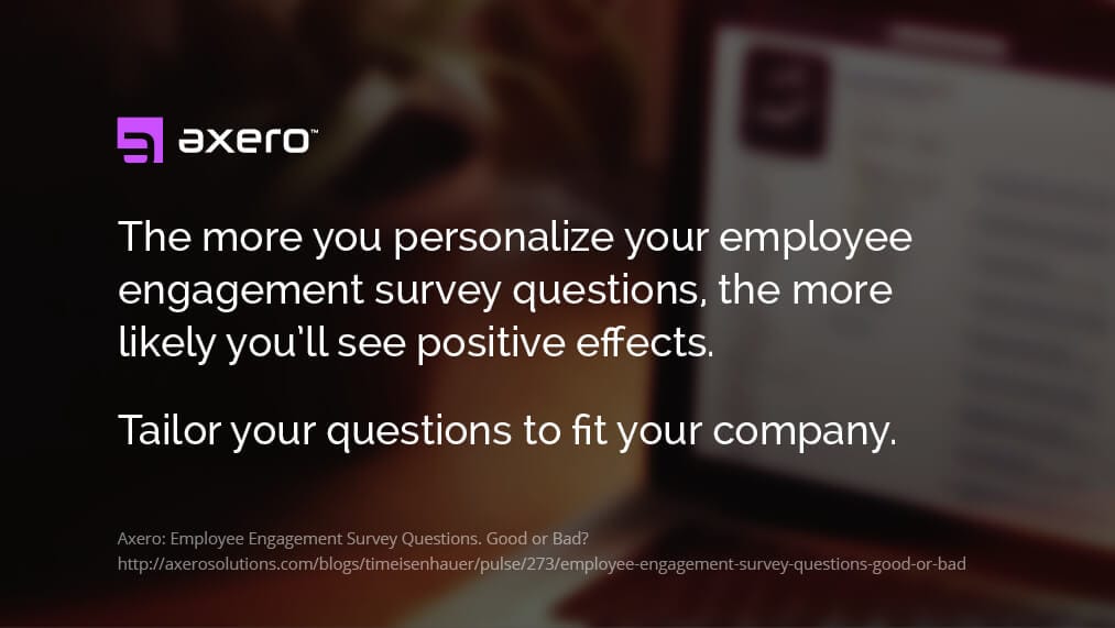 employee engagement survey questions