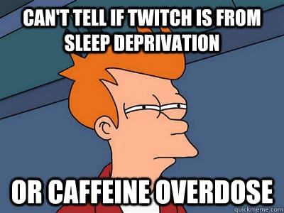 cut back on caffeine