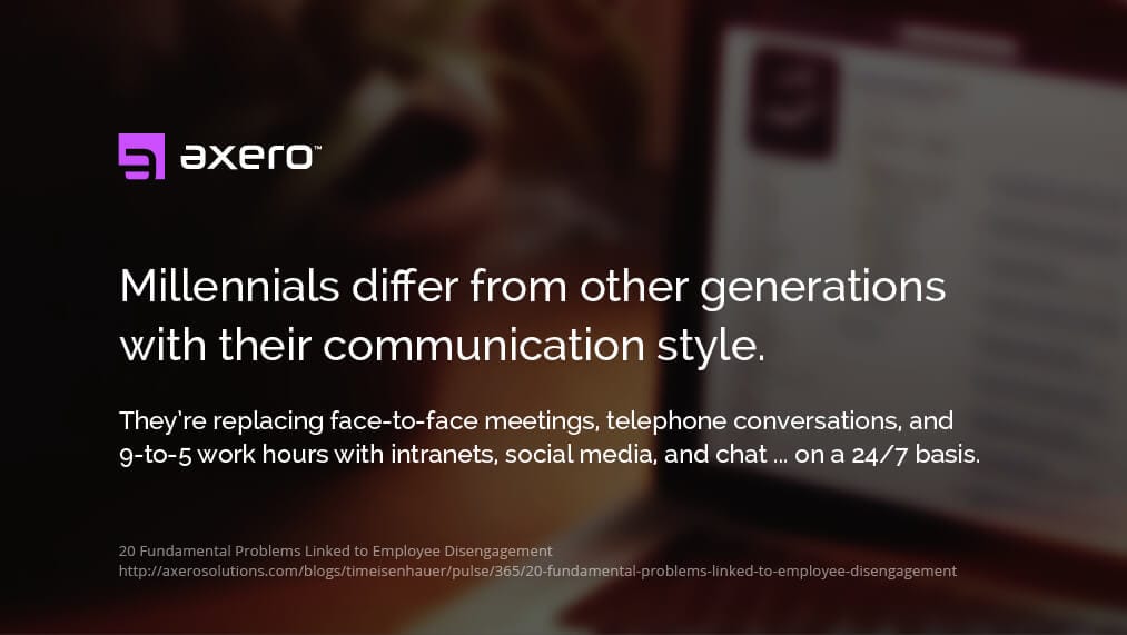employee disengagement - millennial turnover