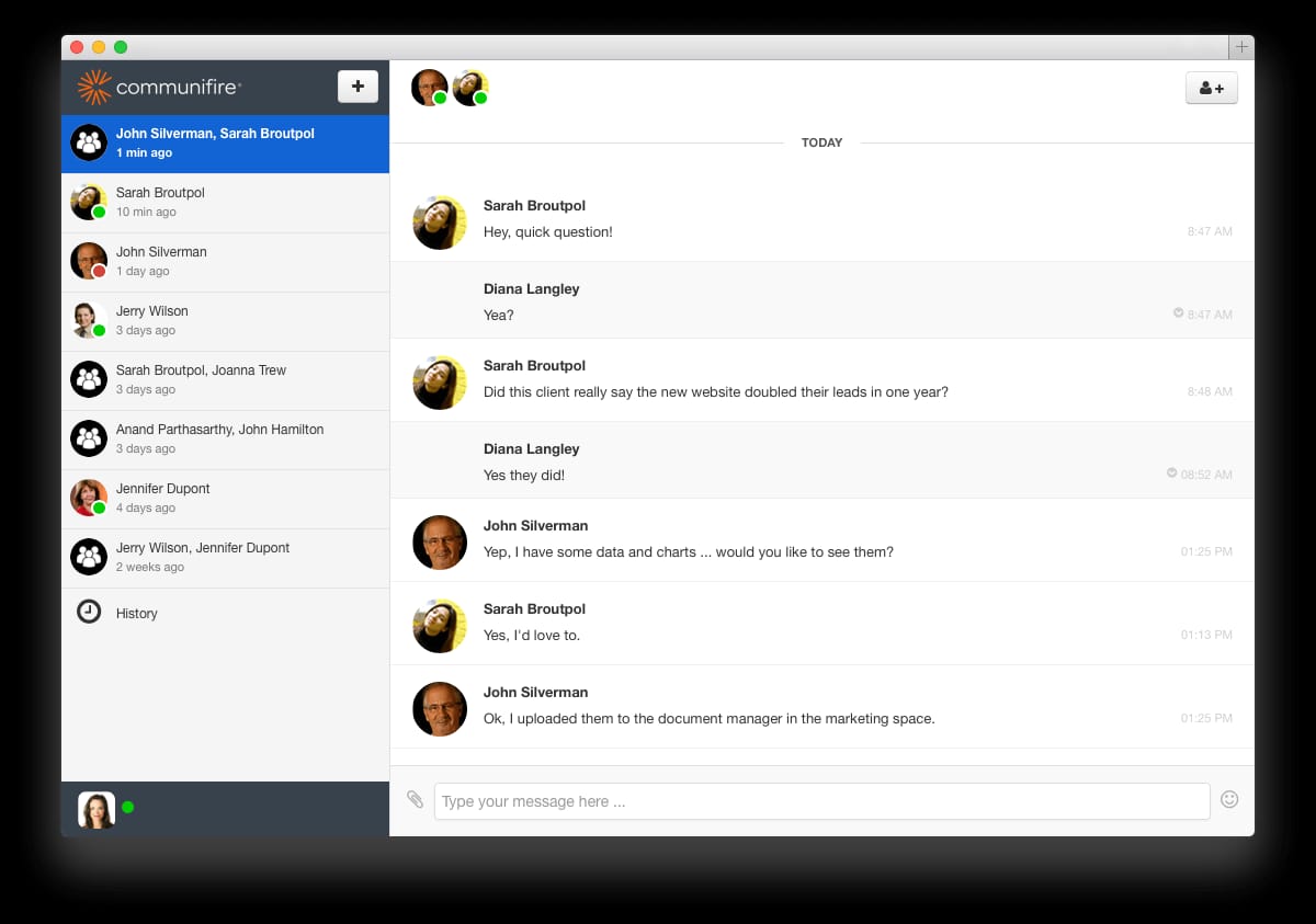 social marketing software - communication