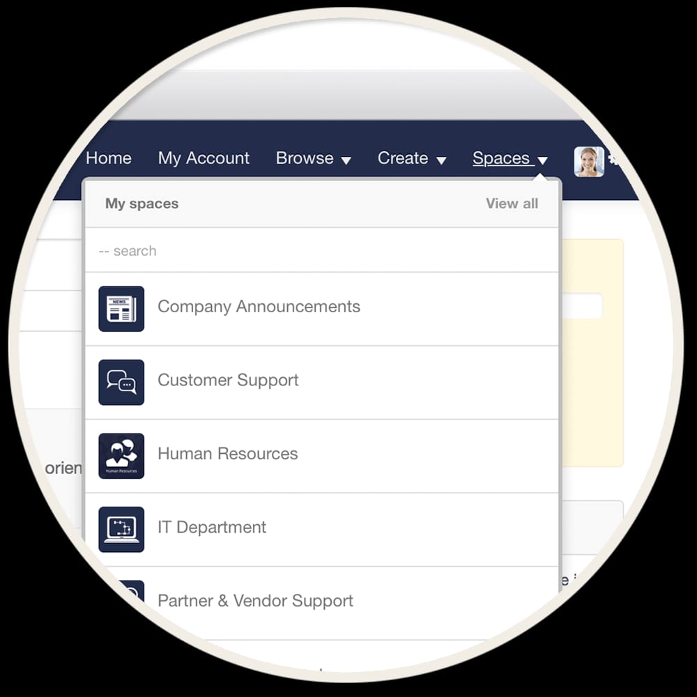 intranet information architecture - online workspaces