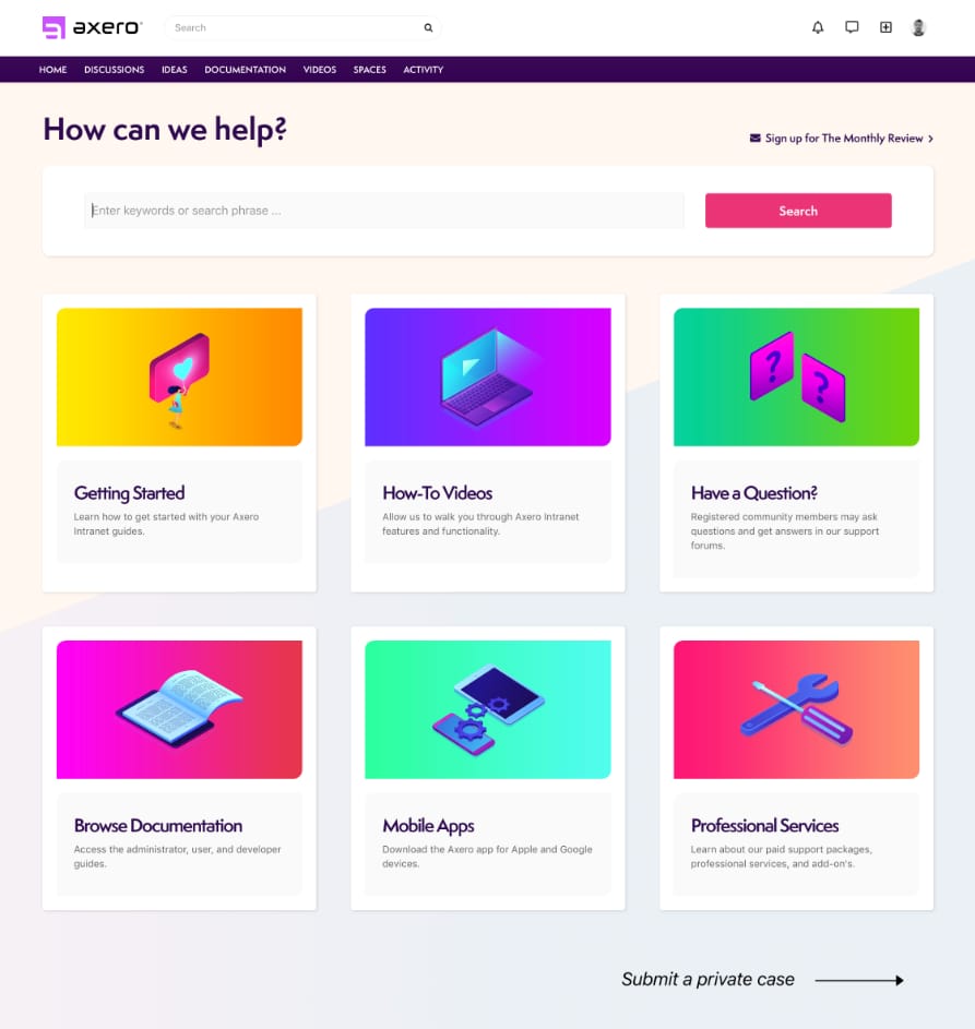intranet portal support