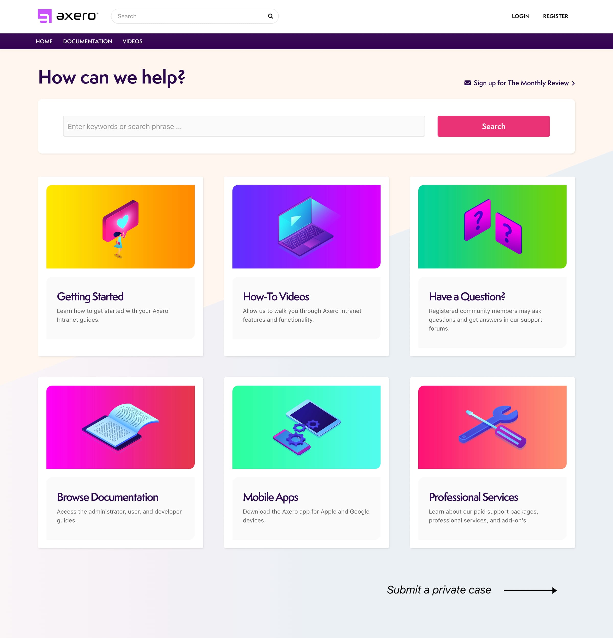Enterprise Social Network - Customer Service Extranet