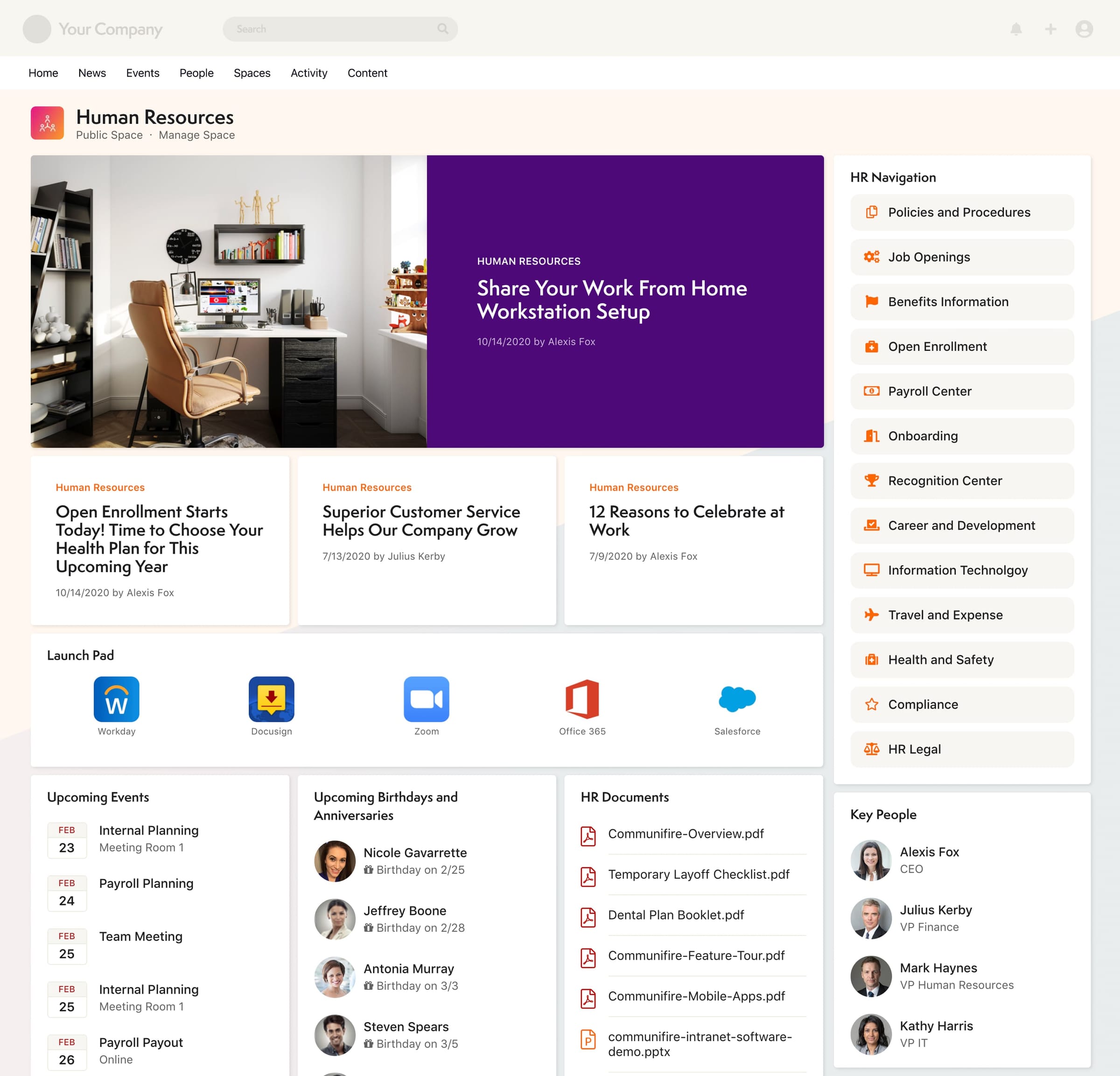 Enterprise Social Networking - Digital Workspace